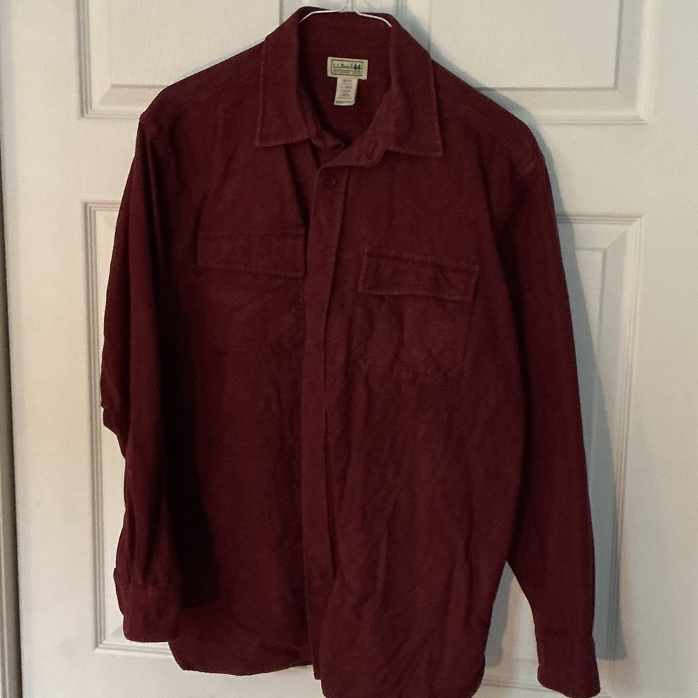 LL Bean men’s chamois shirt